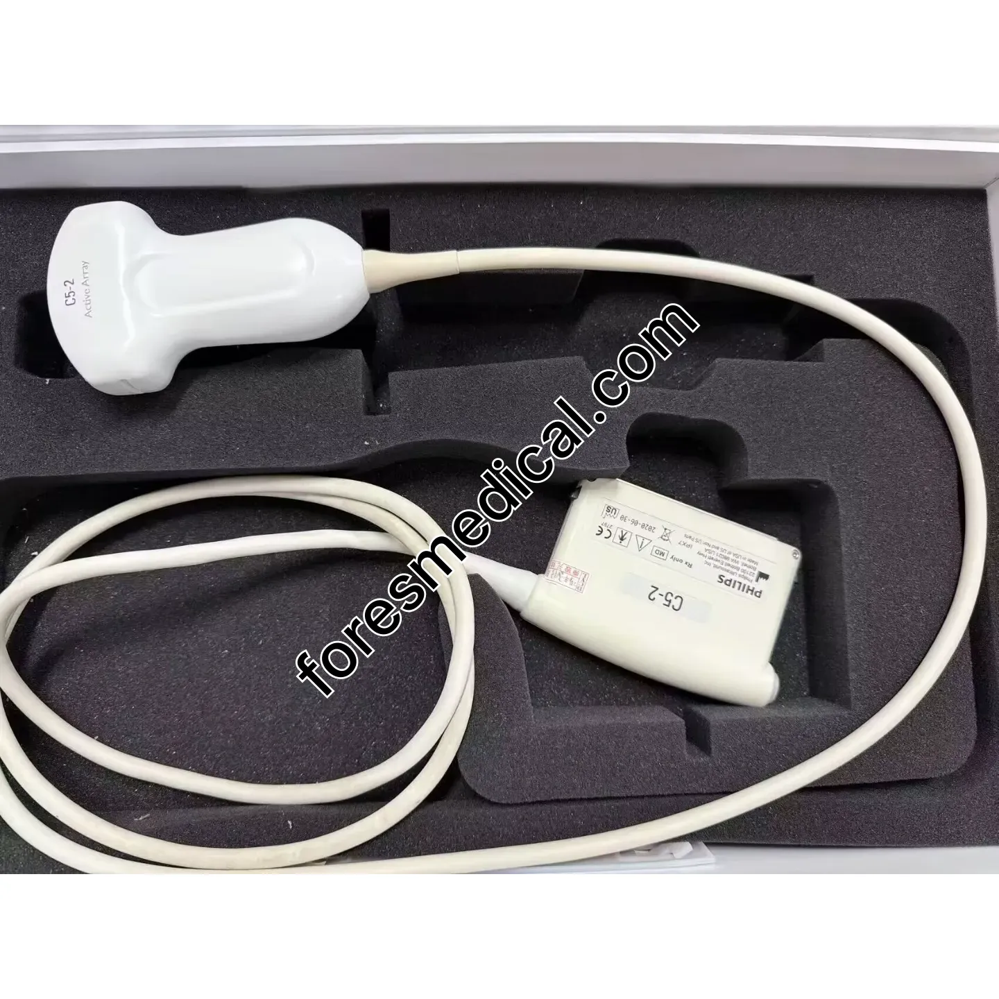 Philips C5-2 Convex Array Ultrasound Transducer Probe
