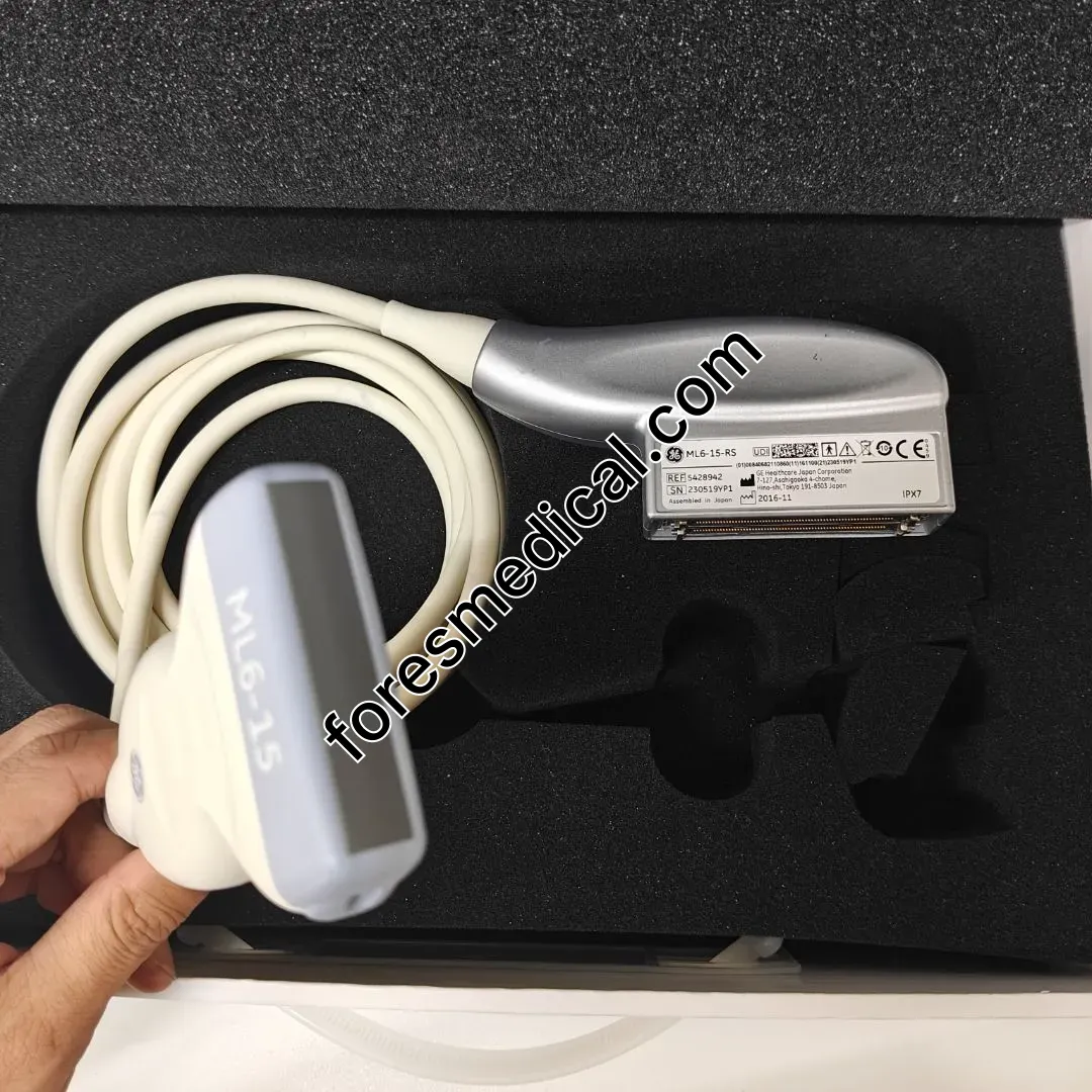 GE ML6-15-RS Linear Array Ultrasound Transducer Probe