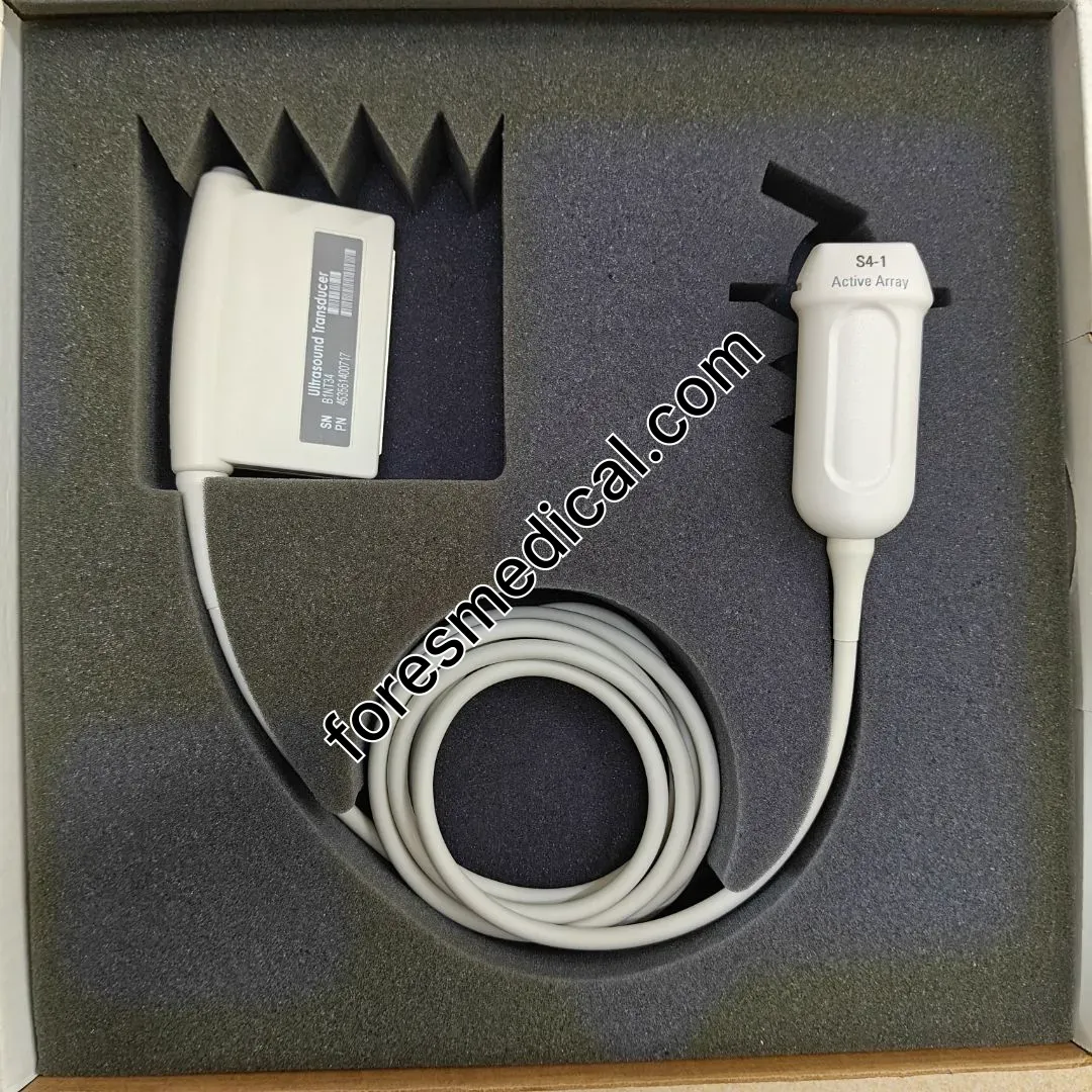 Philips S4-1 Phased Array Ultrasound Transducer Probe 