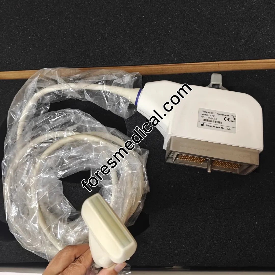 SonoScape L743 Linear Array Ultrasound Transducer Probe for SonoScape S20, S30 S40 S6 S6V S8 S8Exp S9 S9Pro SSI-6000 SSI-8000