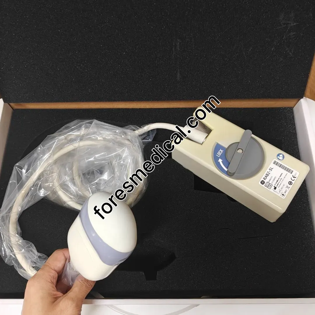 GE RAB2-5L 3D/4D Curved Array Ultrasound Transducer Probe for GE Voluson 730 Pro; GE Voluson 730