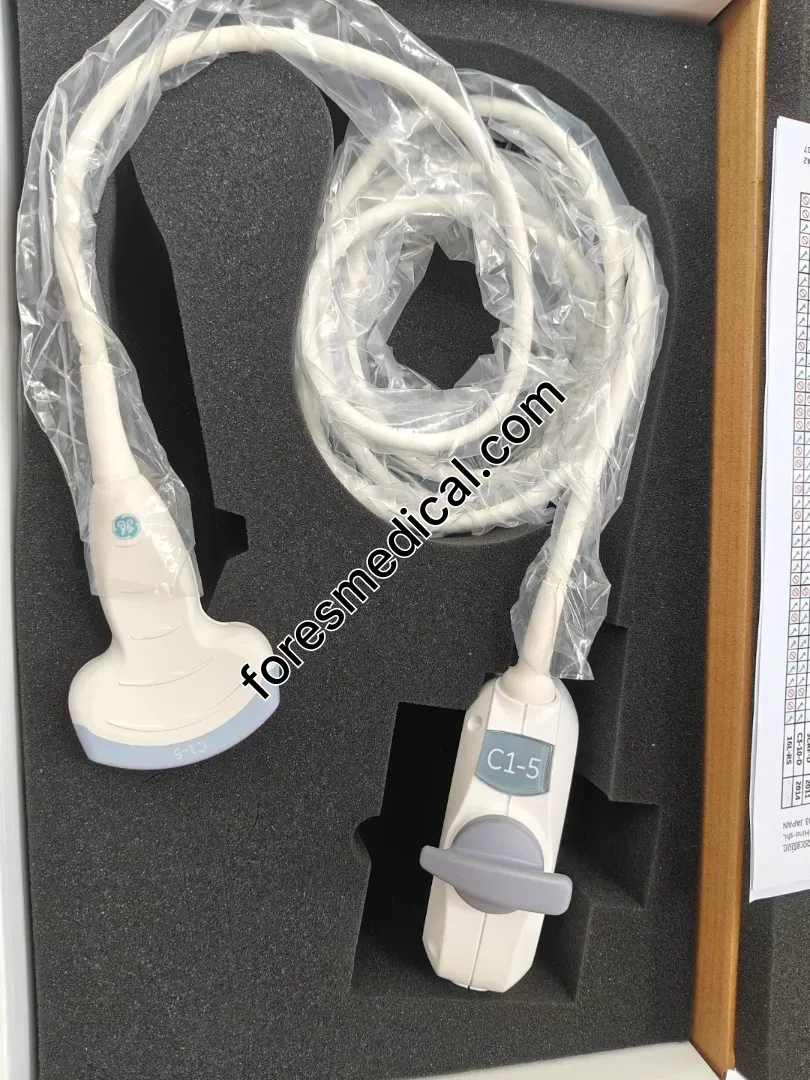 GE C-5-D Convex Array Ultrasound Transducer Probe for GE Logiq E9 Vivid E9; GE Voluson E6; GE Voluson E8; GE Voluson E8 Expert
