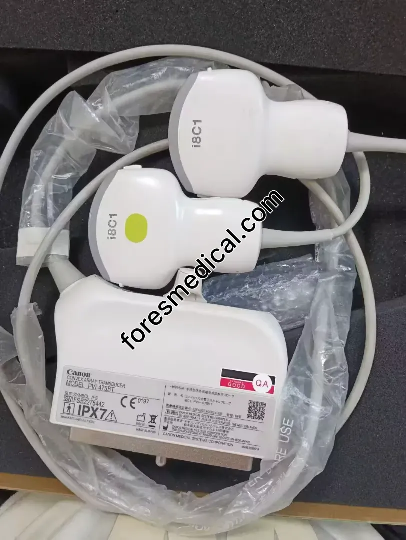 Canon Toshiba PVI-475BT Convex Array Ultrasound Transducer Probe