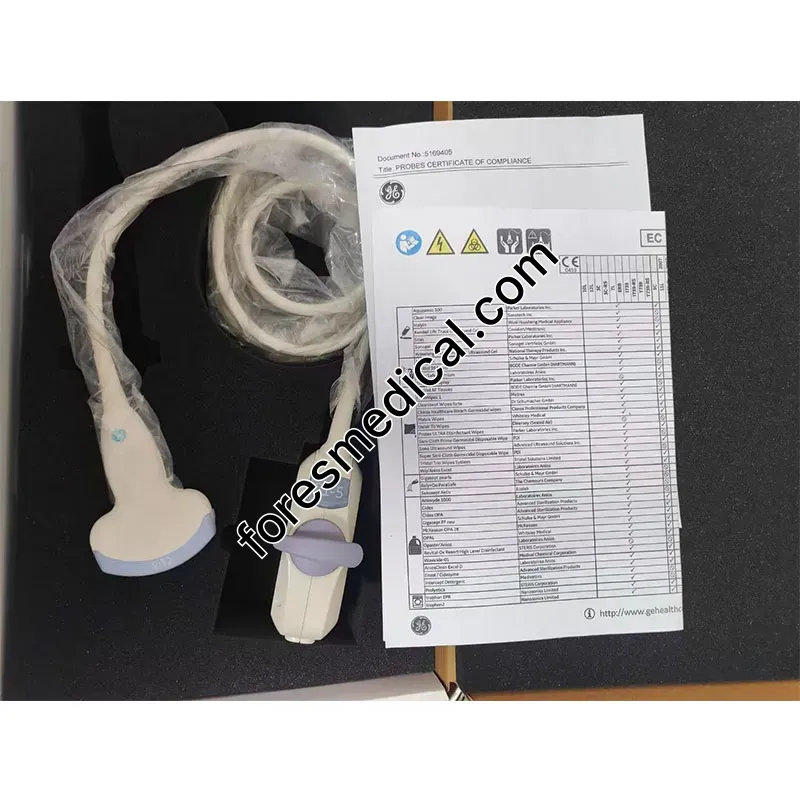 GE C1-5-D Convex Array Ultrasound Transducer Probe