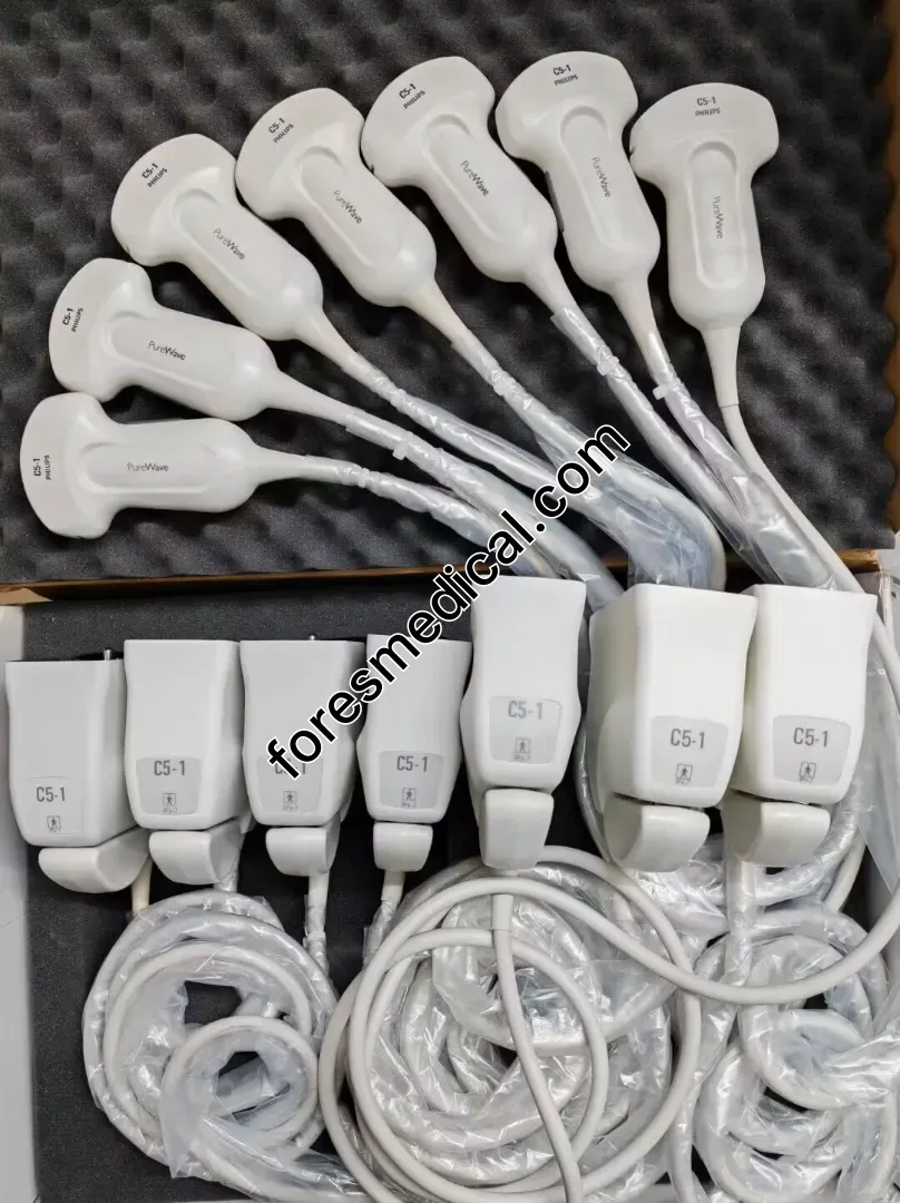 Philips C5-1 Convex Array Ultrasound Transducer Probe for Philips HD15 Philips IE33 Philips IU22
