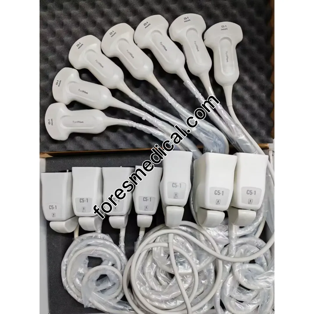 Philips - Philips C5-1 Convex Array Ultrasound Transducer Probe for Philips HD15 Philips IE33 Philips IU22
